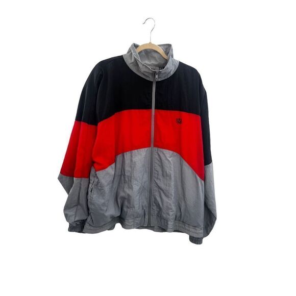 Men’s Vintage Throwback JcPenney Olympics Full Zip Nylon Windbreaker Jacket xl - Picture 1 of 11